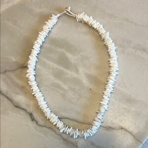 Elegant White Shell Necklace